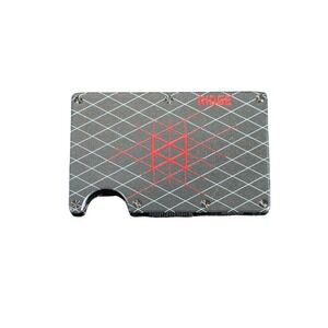 Cc3O Ridge Wallet x MKBHD‎ Limited Edition Black / Red With Cash Strap